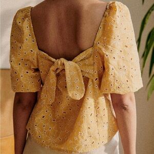 NWT Sezane Lois Blouse Size 6